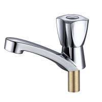 Chrome plated Plastic Metal hybrid Basin Faucet