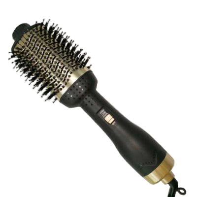 Human Hair Extension Tool Electric Hot Air Hair Rolling Brush